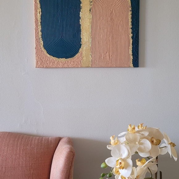 Boho Textured Art Painting - Picture 2 of 3